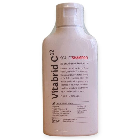 Vitabrid C12 Scalp Shampoo Curly Coily Hair 100mL - Picture 1 of 3